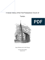 A Racial History of The First Presbyterian Church of Trenton, 2021