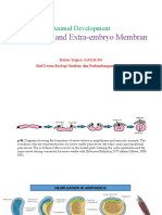 Animal Development - Neurulation and Extra-embryo Membranes