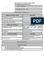 Rencana Pelaksanaan Pembelajaran (RPP) SDN Pondok Kelapa 05 Pagi