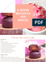 Livro 5 - 15 Receitas Doces - Fit e Low Carb 2