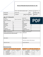 DAR Daily Report BUT SSM 15 February 2021