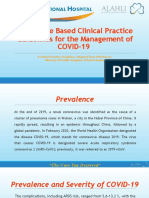 A K N H: Evidence Based Clinical Practice Guidelines For The Management of COVID-19