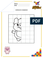 Atividades de desenho e colorir para crianças