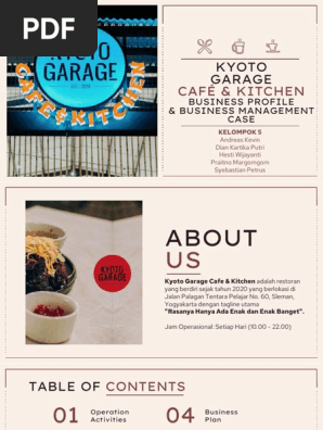 Kelompok 5_Kyoto Garage Business Profile & Management Case