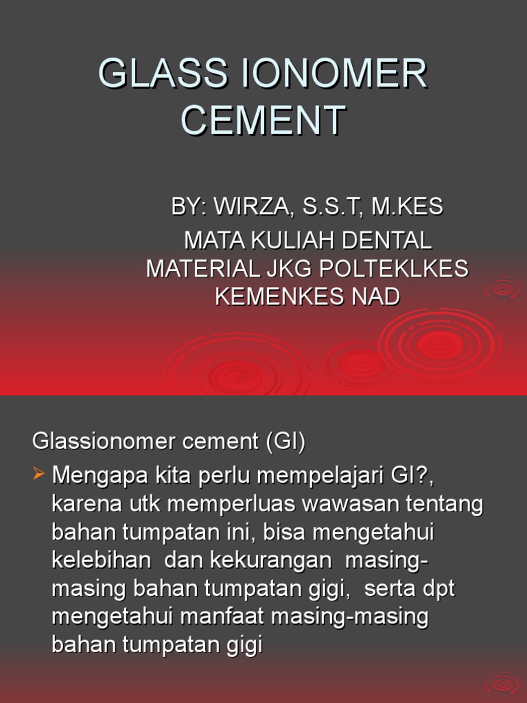 Glass Ionomer PDF
