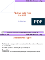 List ADT & Linked Lists in C