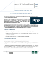 Orientaciones PEC Teoria Educación 2021 PDF