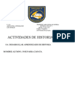 Cuadernillo - Historia - 1basico JOSE PARRA