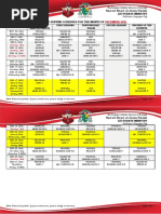 Lectorate Ministry Group Two Serving Schedule For The Month of