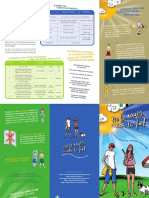 TRIPTICO Consejos Proteccion Solar