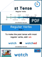 Past Tense Regular Verbs PowerPoint