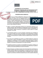 Lineamientos Traslado y Cuarentena - 1 Mayo