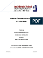 Planeación de La Perforación Del Pozo Leek-1