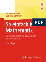 So einfach ist Math Basiswissen für Studienanfänger aller Disziplinen 