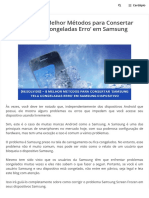 [Resolvido] – 8 Melhor Métodos Para Consertar ‘Samsung Tela Congeladas Erro' Em Samsung Dispositivo