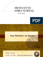 Kabataan Sa Calamba Ni Rizal