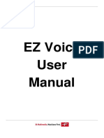 EZVoice Android User Manual 1.0