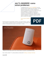 Repetidor TP-Link TL-WA850RE_ Como Configurar e Resolver Problemas _ Dicas e Tutoriais _ TechTudo.pdf