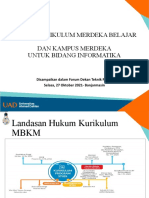 Best Practise Kurikulum MBKM Forum Dekan Teknik 2021-Banjarmasin