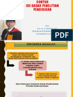 Kuliah 2. Ide Dasar Penelitian