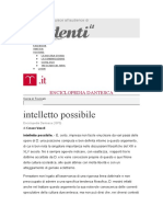 Intelletto Possibile Enciclopedia Dantesca