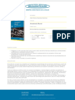 Anestesia Bucal: de La Evidencia A La Práctica