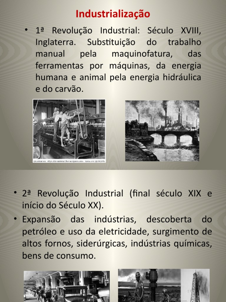 Industrialização Brasileira: História e Impactos | PDF | Revolução ...