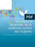 2. Concepto y alcances de la violencia contra las mujeres