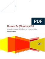 O Level SC (Physics) v2.0: General Notes and Definitions For Instant Revision