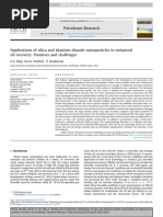 Applications of Silica and Titanium Dioxide Nanoparticles in Enhanced