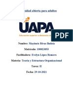 Tarea 2 Teoria Organizacional