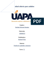 Tarea Vi Prueba de Aptitudes