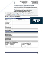 CD FO 30 Certification Application Form V1.0 (ISO IEC 27001 Schemes)
