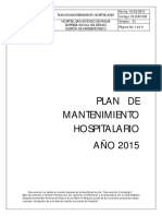 PL-GAF-005 Plan de Mantenimiento Hospitalario