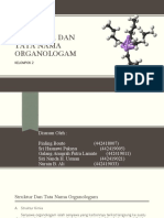 Struktur Dan Tata Nama Organologam Kelompok 2