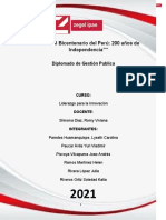 Liderazgo para la Innovación en el Bicentenario del Perú