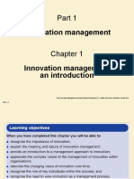 Innovation Management Innovation Management:: An Introduction