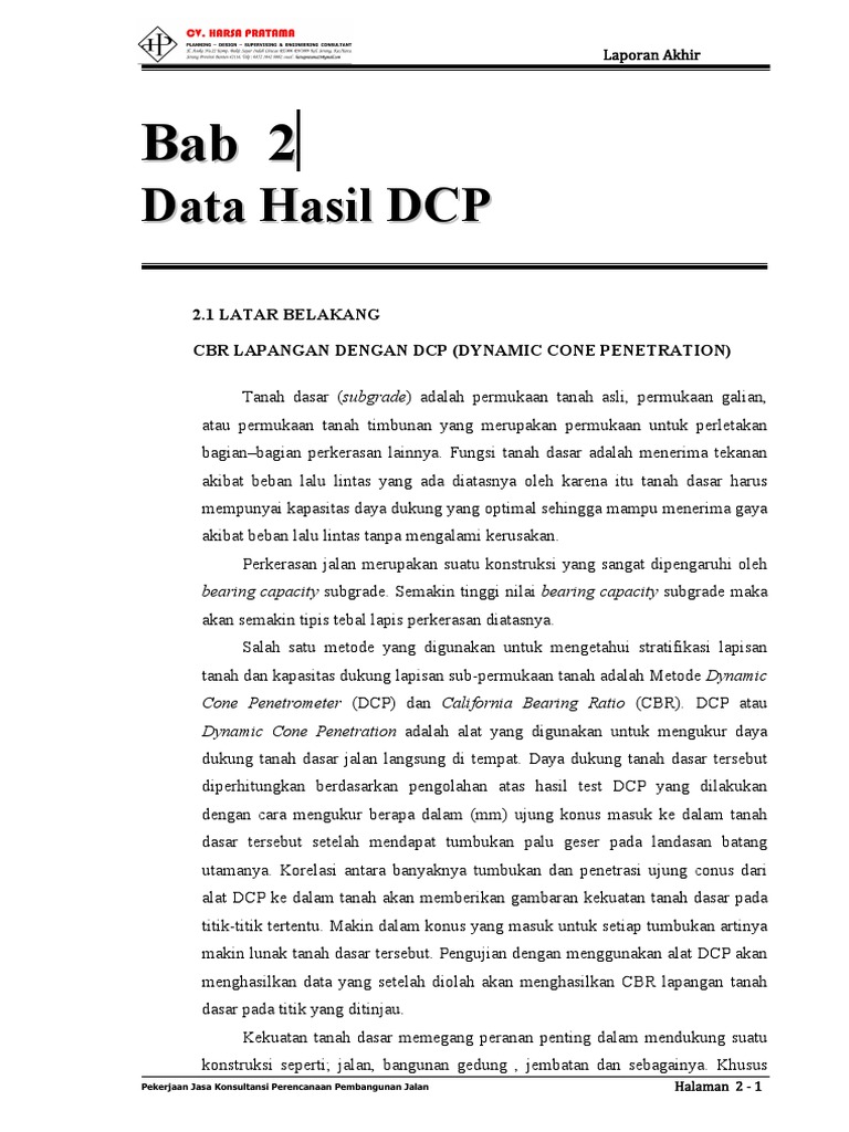 Data Tanah | PDF
