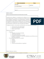 Plantilla Protocolo Individual de ARQUITECTURA DE SOFTWARE Unidad 1.