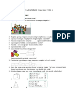 Soal Latihan Pengetahuan Tema 4 Sub 4 Kelas 2