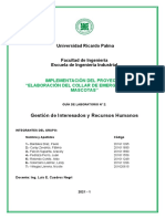 Guía de Lab. N°2, Gestión de Interesados y Recursos Humanos Collares para Mascota