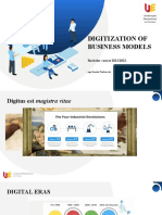 Digitization of Business Models Lecture 1