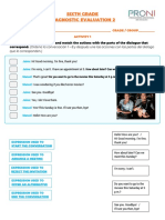 Week 11-12 - 6th Grade - Diagnostic 2