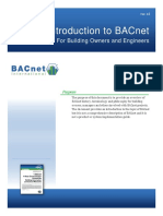 Introduction To Bacnet: For Building Owners and Engineers