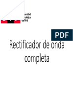 Retificador de Onda Completa