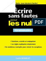FRENCHPDF.com Ecrire Sans Fautes Pour Les Nuls
