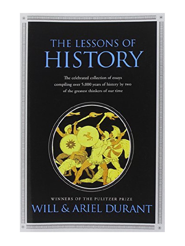 The Lessons of History Will Durant PDF
