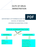  Farmakologi Cara Pemberian Obat