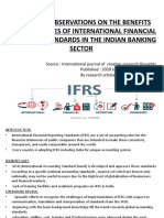 Perceptive Observations On The Benefits and Challenges of International Financial Reporting Standards in The Indian Banking Sector