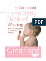 The Contented Little Baby Book of Weaning - Gina Ford